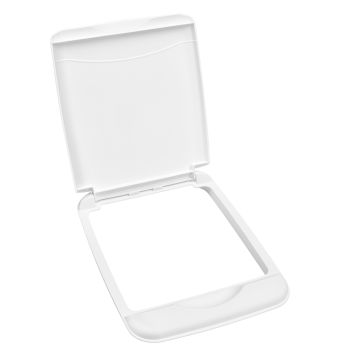 Rev-A-Shelf - 35 Qt Waste Container Lid - White 1 Pc - RV-35-LID-1