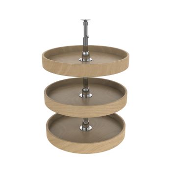 Rev-A-Shelf - Ld Natural Wood Fc 3 Tray Set W/36