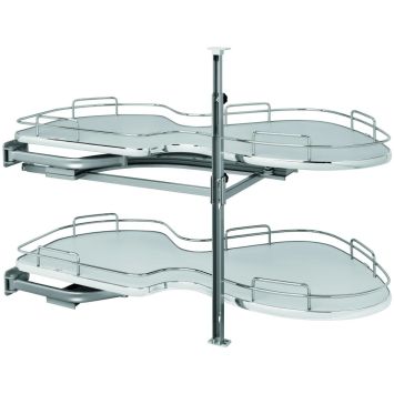Rev-A-Shelf - Lh Grey Two Tier Cloud For 21