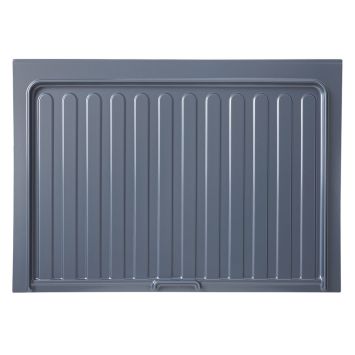Rev-A-Shelf - Vanity Base Drip Tray 33/36 Sink Cabinets Silver Ind Pack - SBVDT-3336-S-1