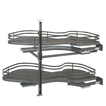 Rev-A-Shelf - Rh Orion Gray Two Shelf Cloud For 15