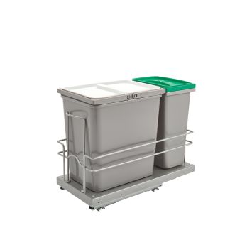 Rev-A-Shelf - Sink Base Waste Container Pullout - 5SBWC-815S-1