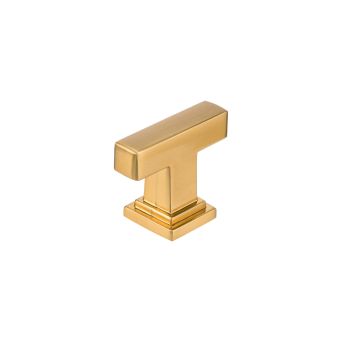 Richelieu Transitional Metal Knob - 8645 Aurum Brushed Gold 99-BP864550158