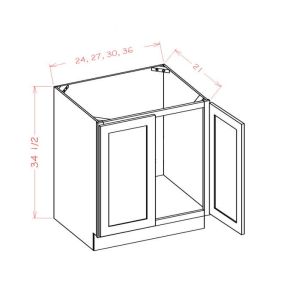 Canyon Twilight VS36FH - Full Height Double Door - RTA Kitchen Cabinets - SB-VS36FH
