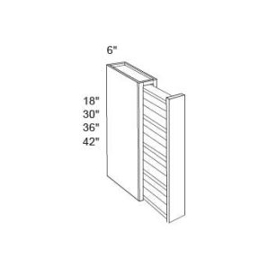 EB23-SP30 Northfield Stone SP30 Wall Spice Filler Pull-out - RTA Kitchen Cabinets