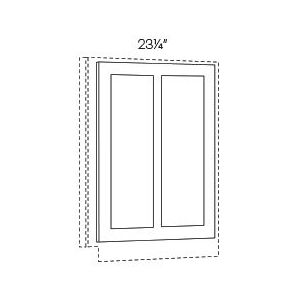Northfield Stone BDE24-R - Base Decorative End - RTA Kitchen Cabinets - EB23-BDE24-R