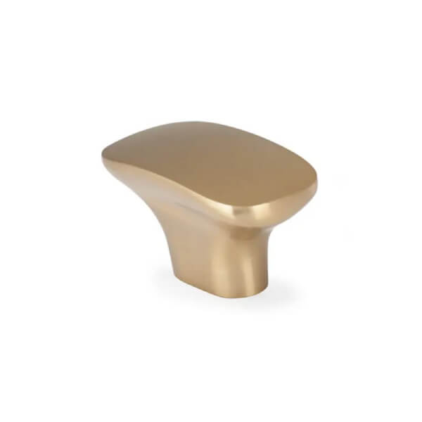 Curved champagne bronze cabinet knob Curved champagne bronze cabinet knob