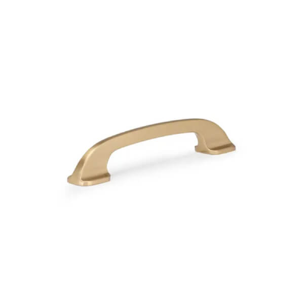 Curved champagne bronze bar pull Curved champagne bronze bar pull