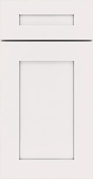 White shaker kitchen cabinet door style