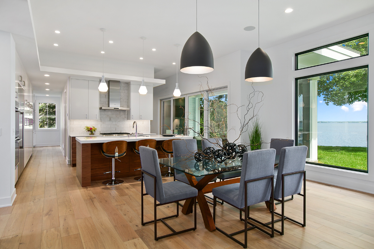 Recessed can lighting in newly remodeled kitchen Recessed can lighting in newly remodeled kitchen