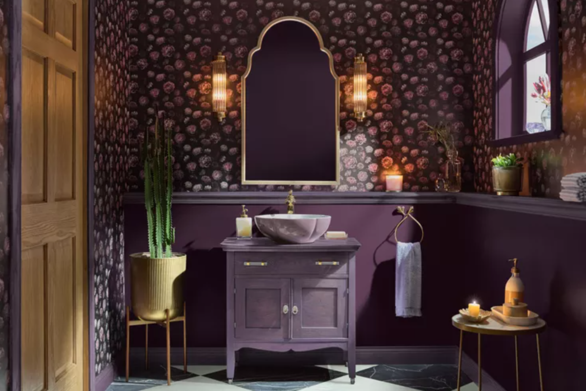 Light purple wood stain for 2025 color of the year Light purple wood stain for 2025 color of the year