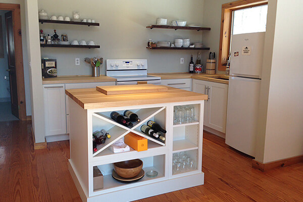 Mini Bar Cabinets. This image is of mini bar cabinet in a house. If you have a smaller home and want to incorporate a wet bar design into your kitchen, a mini bar cabinet is the best choice for you.