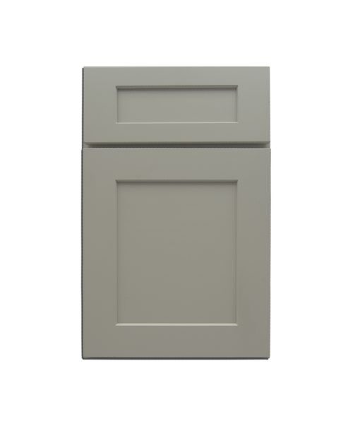 CliqStudios Shaker style cabinet in Gray. CliqStudios shaker style cabinet in Gray.