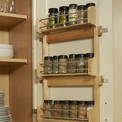 Wall Door Spice Rack Wall Door Spice Rack