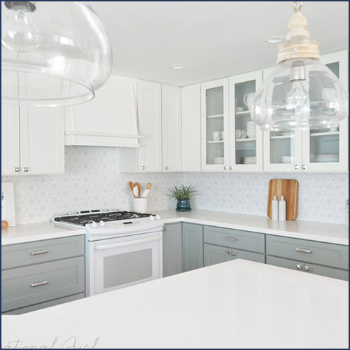 shaker-painted-white-blue-gray-cabinets shaker-painted-white-blue-gray-cabinets