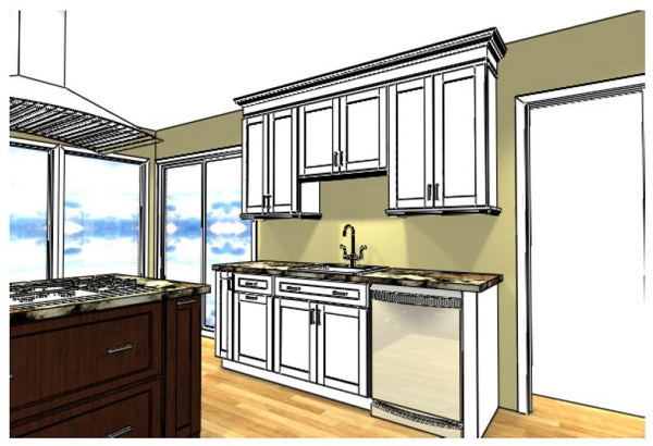 Kitchen Sink and Washer Area Kitchen Sink and Washer Area