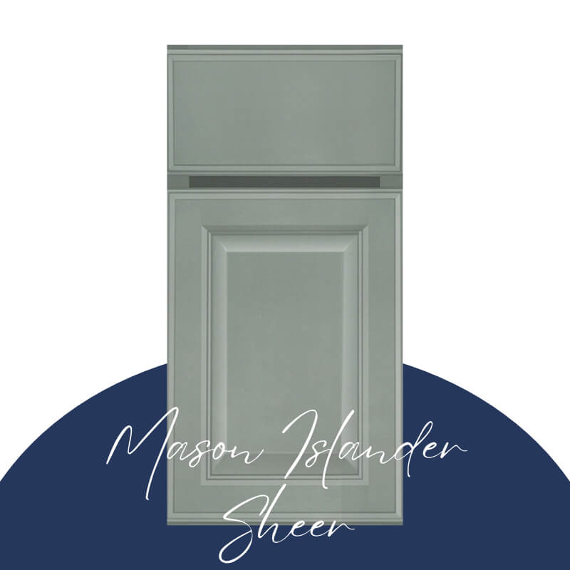 Mason Maple Islander Sheer door style Mason