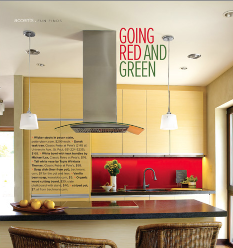 Going red and green! Going red and green!
