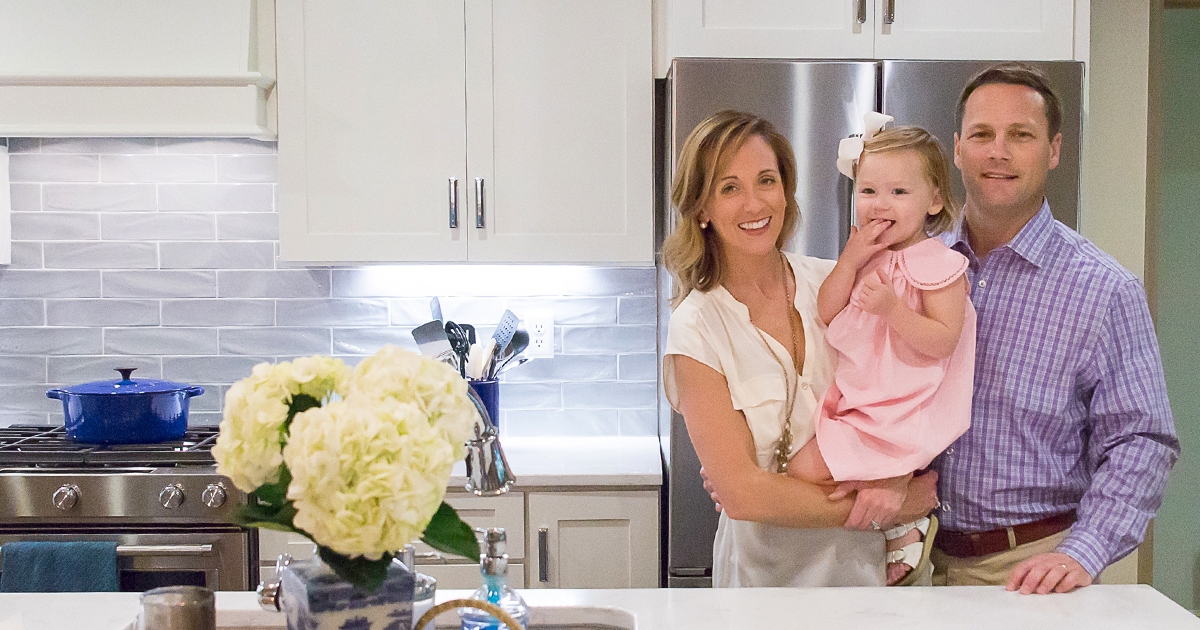 Will & Katie in their Kitchen Will & Katie in their Kitchen